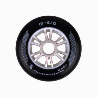 Колёса MICRO Speed Skating WHEELS 110mm BLACK  (3шт)